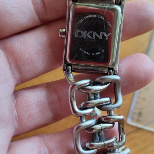 DKNY women's wristwatch set of 2, stainless steel, vintage