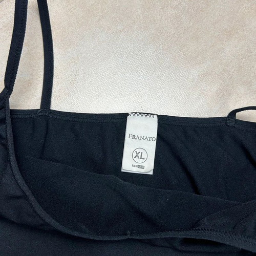 Classic Midi Slip Dress XL Black used, versatile and comfy