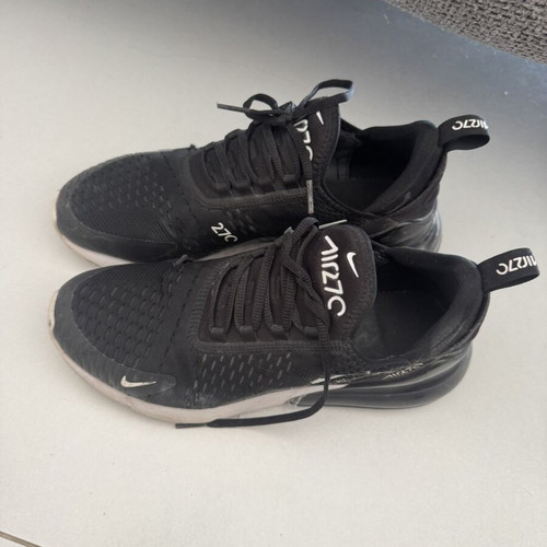 Nike Air Max black sneakers, refurbished