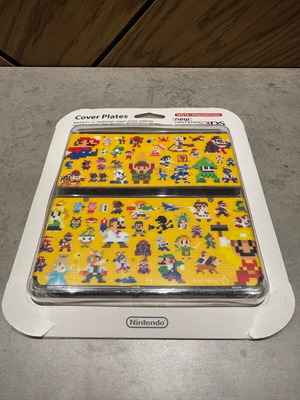 Nintendo 3DS Kisekae Cover Plates Super Mario Maker κίτρινα νέα