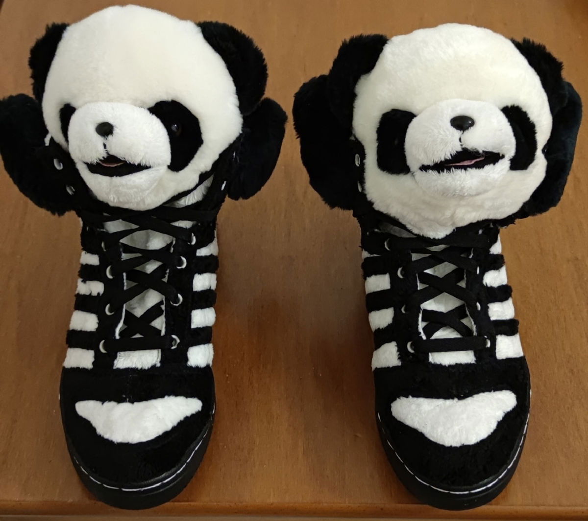 Adidas js wings panda on sale bear