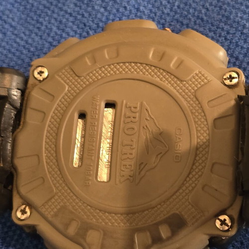 Casio Protrek PRG40 digital watch with barometer and compass