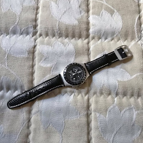 Swatch Irony Aluminium 1995 Vintage Collectible Watch in Very Good Condition