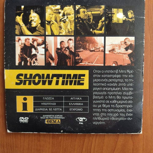 Showtime 2002 DVD like new, comedy with subtitles