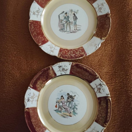 Decorative plates like new from the 1960s