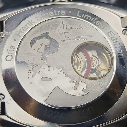 Oris Frank Sinatra Power Reserve Limited Edition watch used, automatic