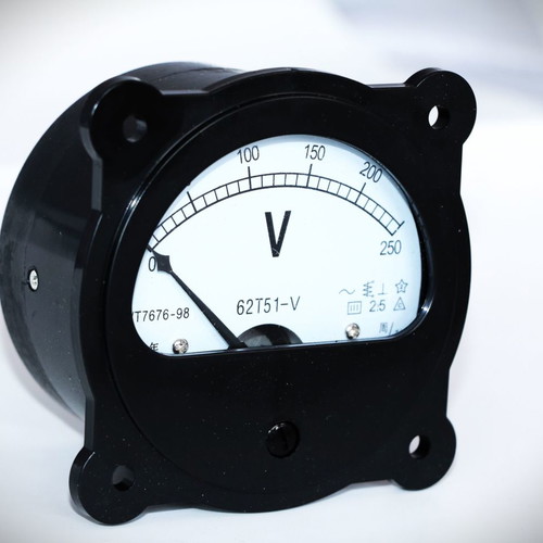 AC current meter analog voltmeter 0-250V new large dial