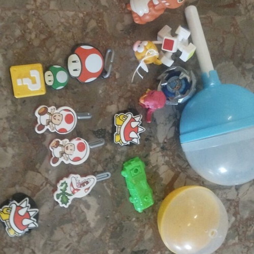 Various toys used from non-smoking home