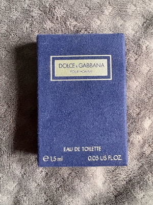 Dolce Gabbana Pour Homme Tester 1,5 ml σαν καινούργιο με δερμάτινη θήκη