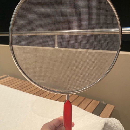 Pan splatter screen metal mesh 28cm like new