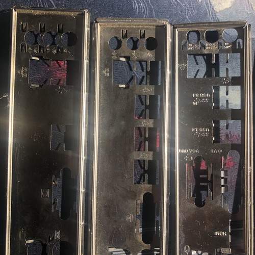 I/O Shield Set used for GA-H55M-S2, ASRock G41M-VS3, GA-H81M-DS2