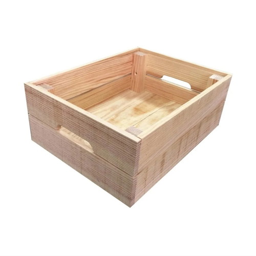 Wooden pine crates like new, pack of 5 pieces