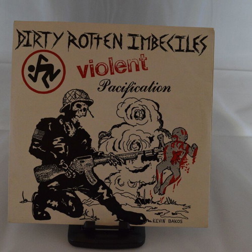 Dirty Rotten Imbeciles Violent Pacification vinyl used, punk