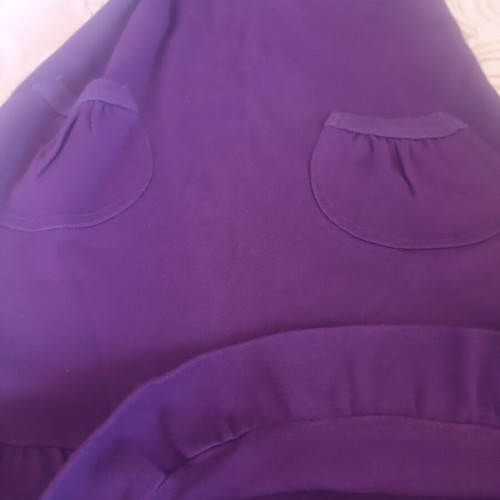 La Palma purple mako dress one size like new