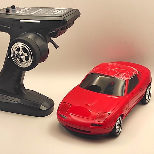 LDRC RC Drift 1/18 Mazda MX-5 remote control car with gyroscope like new