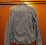 Pink Woman shirt used, thin, blue, size S