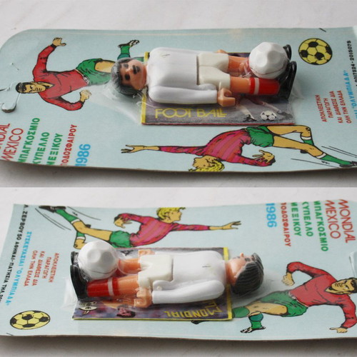 Mondial Mexico 86 Airgam Boys figure new with Olympiada sticker pack