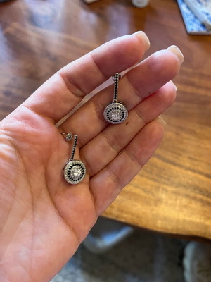Steel earrings new