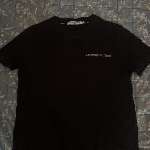 Calvin Klein Jeans women's black T-shirt size M like new