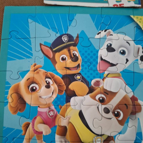 Παζλ Paw Patrol σαν καινούργιο, 35 κομμάτια χωρίς κουτί