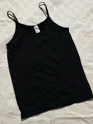 Black camisole top like new, size S