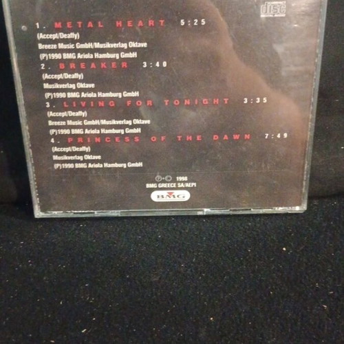 Accept Breakers On Stage CD used, metal