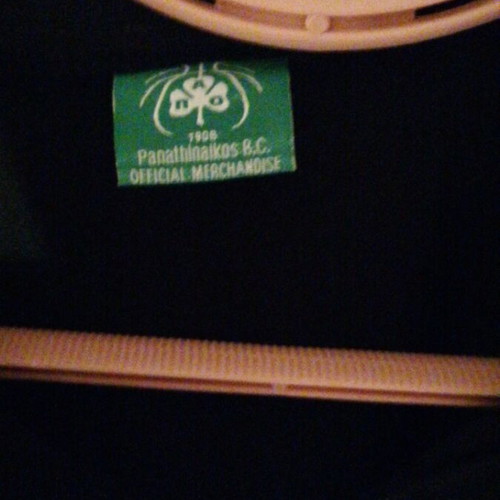 Panathinaikos Polo Shirt genuine new, cotton, size large