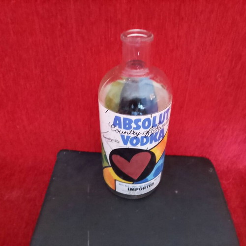Antique Vodka Absolut bottle Sweden 700 ml used, collectible and rare