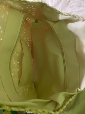 Straw bag new, unused