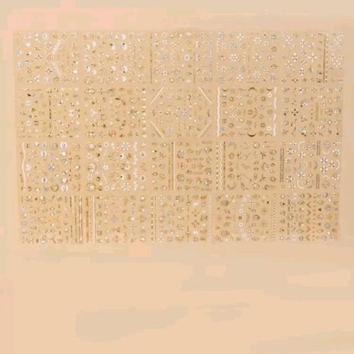 Nail stickers like new with storage book