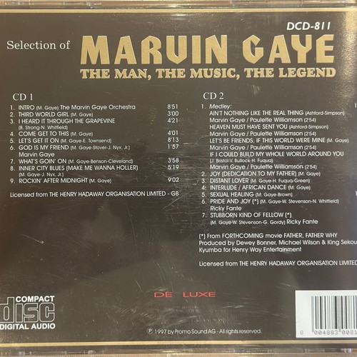 Marvin Gaye The Man The Music The Legend CD like new