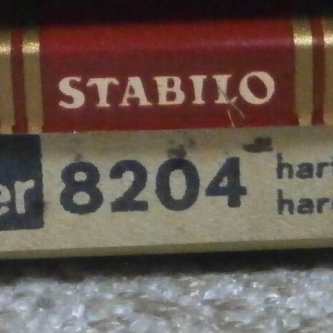 Stabilo Swan Tin Box with 12 Pencils New German Vintage