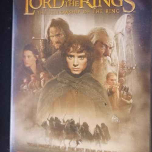 The Lord of the Rings The Fellowship of the Ring DVD like new, widescreen, subtitles