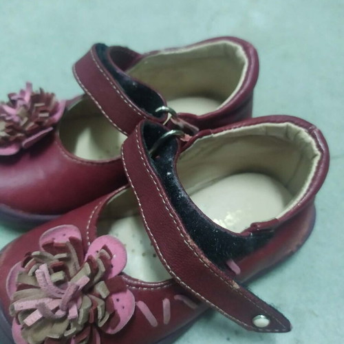 Papillon baby shoes ballerinas like new, soft leather, size 19