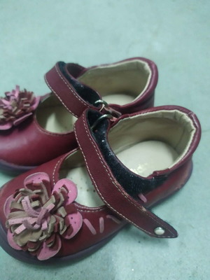 Papillon baby shoes ballerinas like new, soft leather, size 19