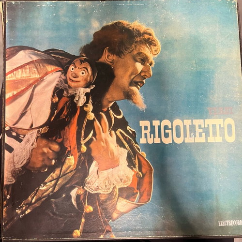 Rigoletto Verdi classical collection like new with 3 records