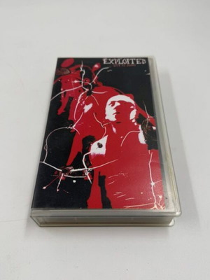 The Exploited Live In Japan VHS used, vintage punk concert 1991