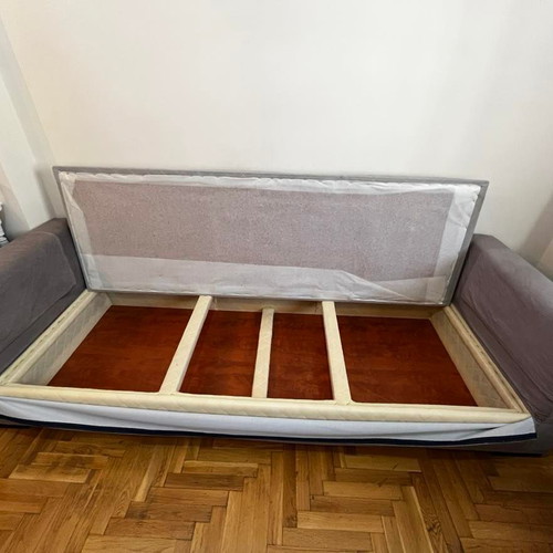 Sofa set 3-seater and 2-seater with storage and removable covers