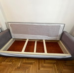 Sofa set 3-seater and 2-seater with storage and removable covers