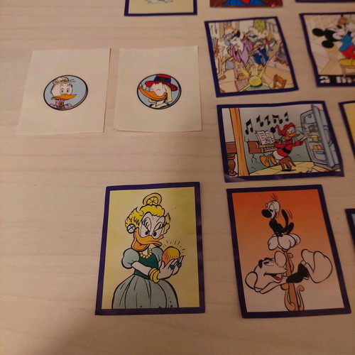 Panini Mickey&Donald Disney αυτοκόλλητα καινούργια, σετ 26 τεμαχίων