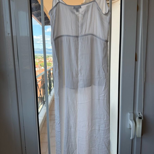 Primark beach cover-up used, white, size L