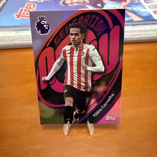 Topps Premier League 2026 pack of 5 cards "Generation Now" new