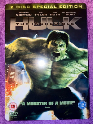 Hulk The Incredible DVD Steelbook special edition like new