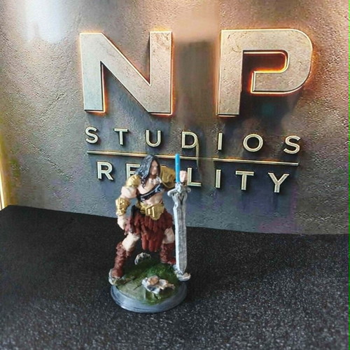Conan the Barbarian figure 12 cm painted by NP Studios Reality