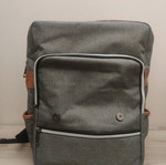 Backpack with laptop compartment, gray