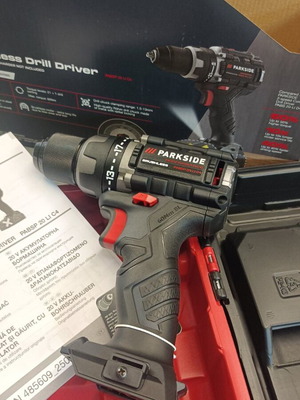 Parkside cordless drill driver brushless motor new
