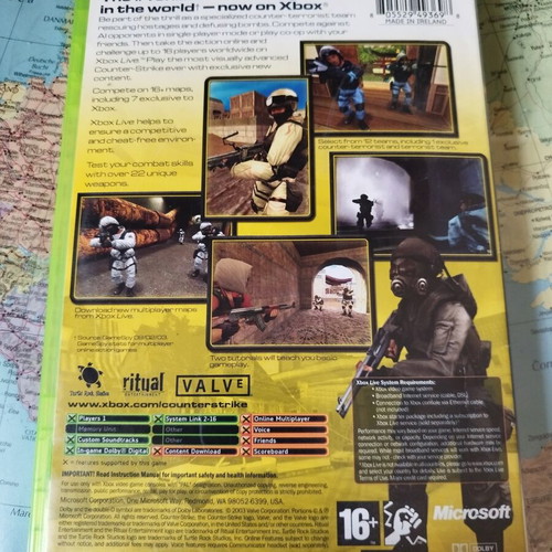 Counter Strike Xbox game, collectible