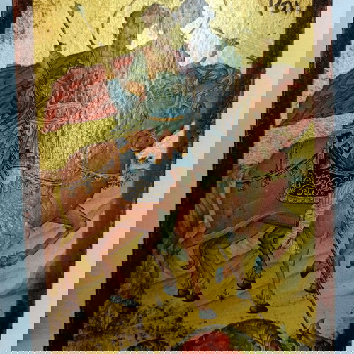 Εικόνες αγίων σε ξύλο, σετ 9 τεμαχίων, καινούργιες