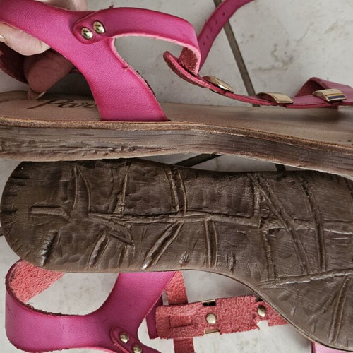 Parex sandals new, size 39, pink