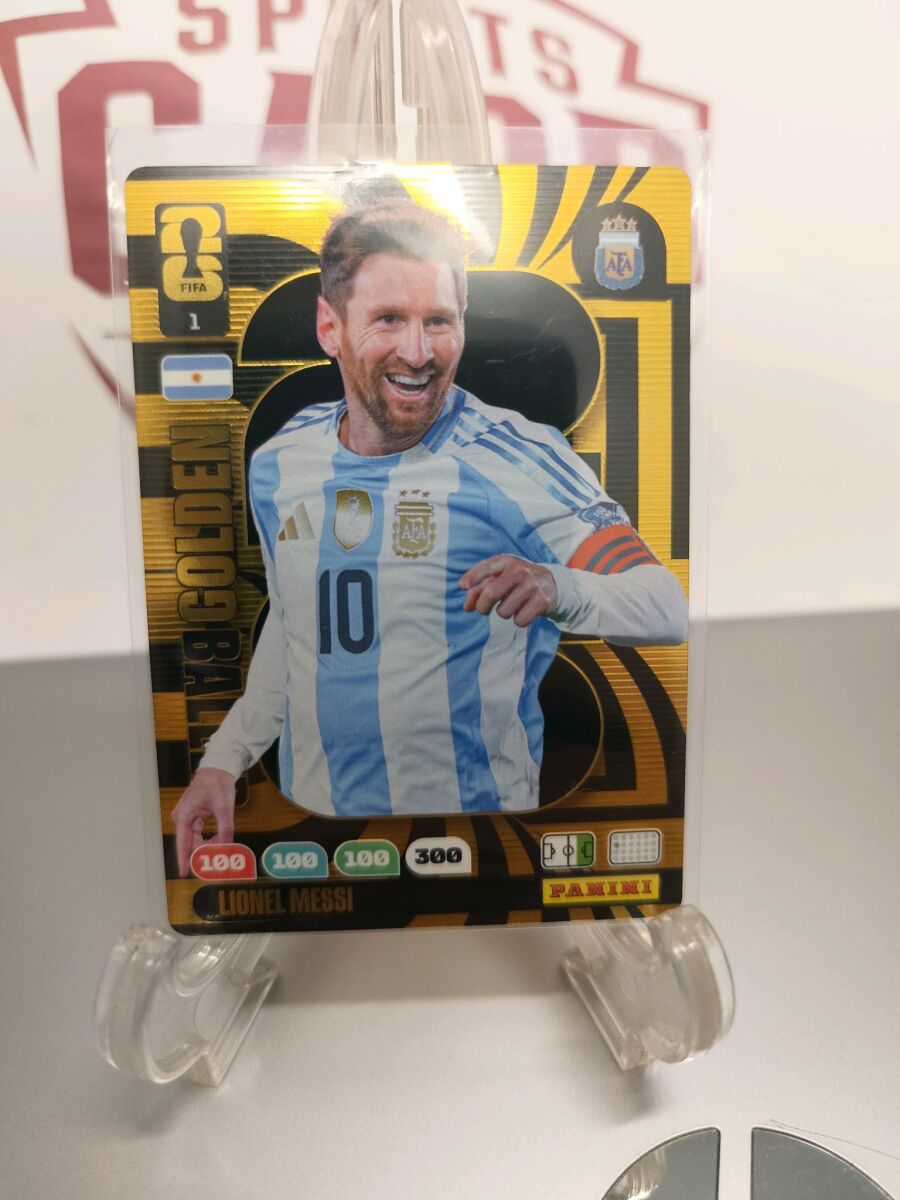Golden Baller Messi Panini Adrenalyn card… - € 9,50 - Vendora.cy